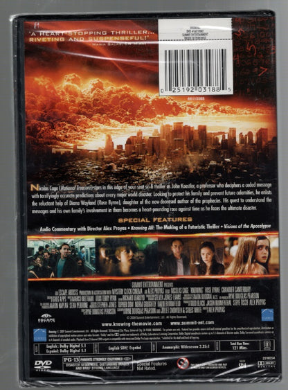 Knowing apocalypse Movies science fiction Movie