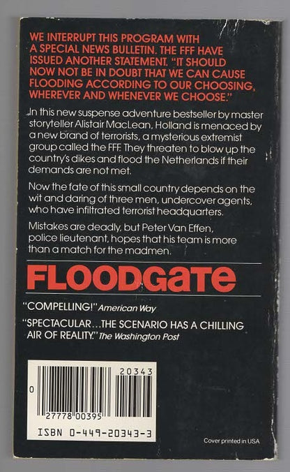 Floodgate thriller Books