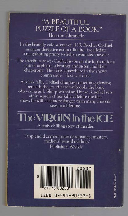 The Virgin In The Ice Crime Fiction mystery Vintage Books