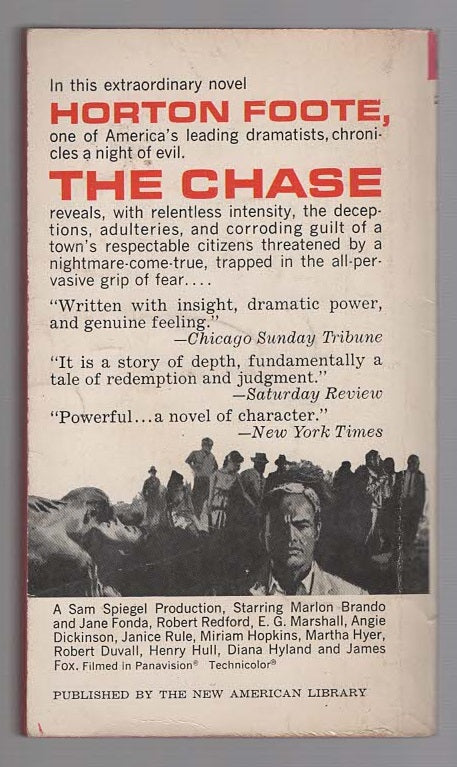 The Chase Literature Movie Tie-In Vintage Books