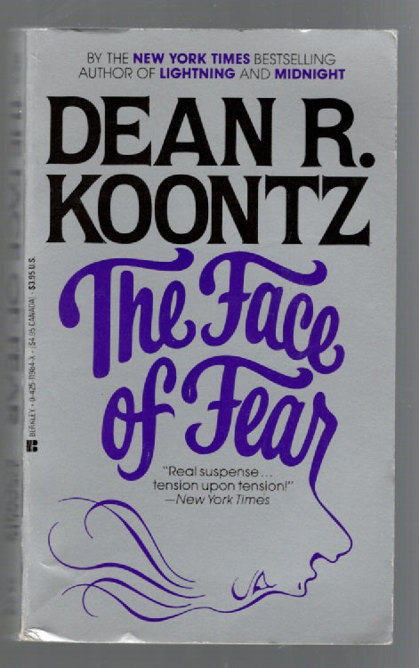 The Face Of Fear horror Books