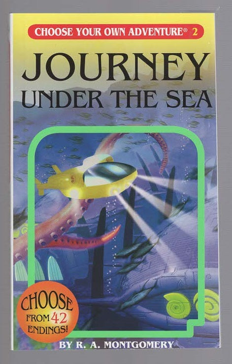 Journey Under The Sea Children Choose Your Own Adventure fantasy science fiction Young Adult Books
