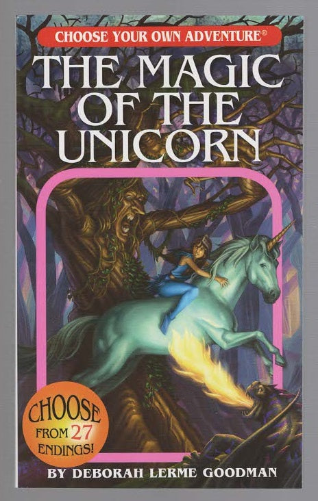The Magic Of The Unicorn Children Choose Your Own Adventure fantasy science fiction Young Adult Books
