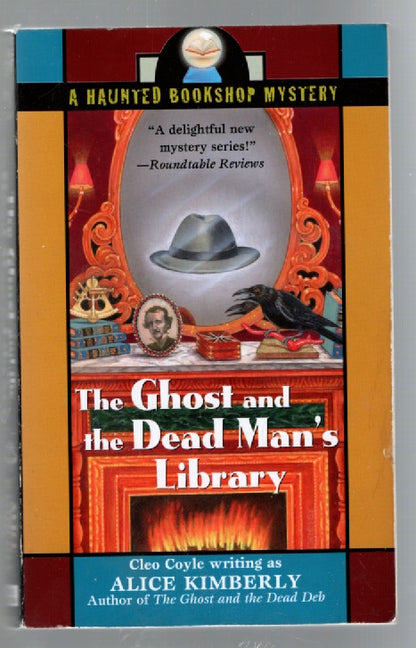 The Ghost And The Dead Man's Library Cozy Mystery Crime Fiction mystery Books