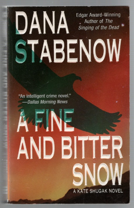 A Fine And Bitter Snow Crime Fiction mystery Books