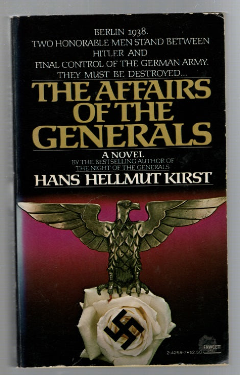 The Affairs Of Generals Action Military Fiction thriller Vintage Books