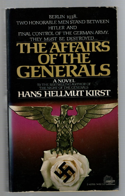 The Affairs Of Generals Action Military Fiction thriller Vintage Books