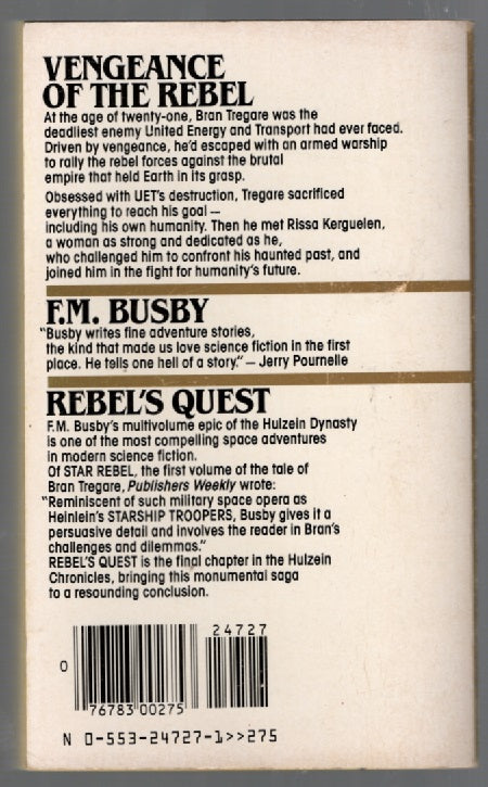 Rebels Quest science fiction Books