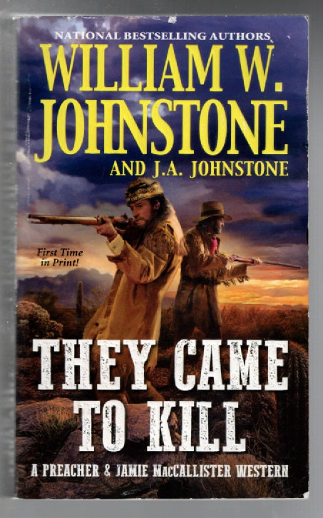 They Came To Kill thriller Western Books
