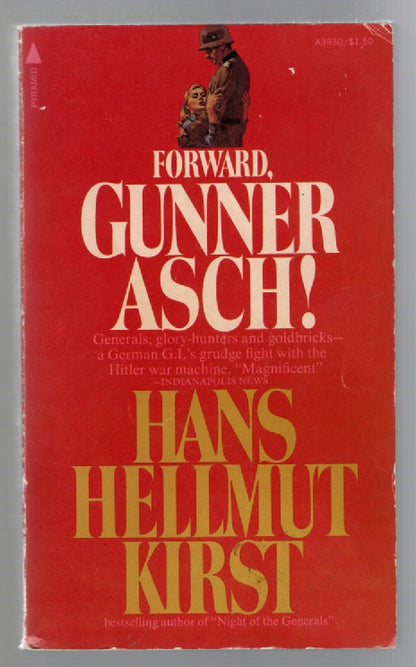 Forward, Gunner Asch! Action Military Fiction thriller Vintage Books