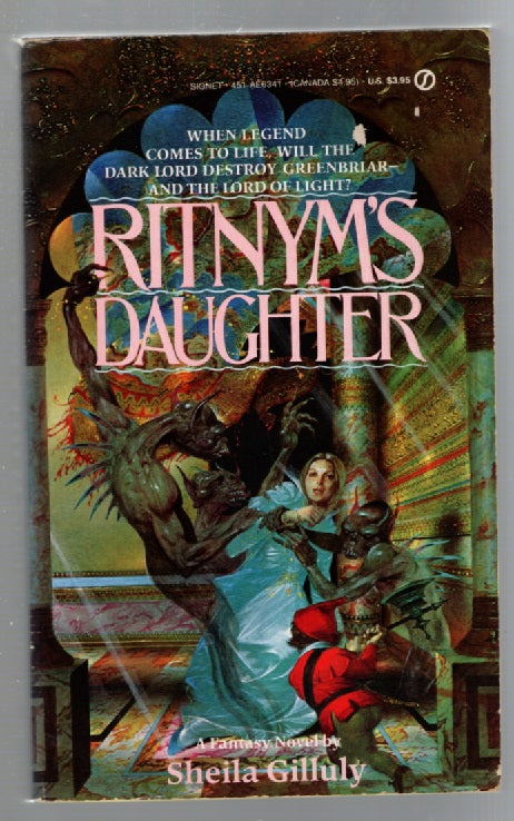 Ritnym's Daughter fantasy Books