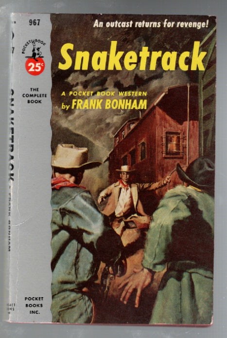 Snaketrack Action thriller Vintage Western Books