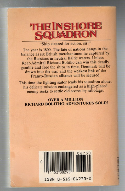 The Inshore Squadron Action historical fiction Military Fiction thriller Books