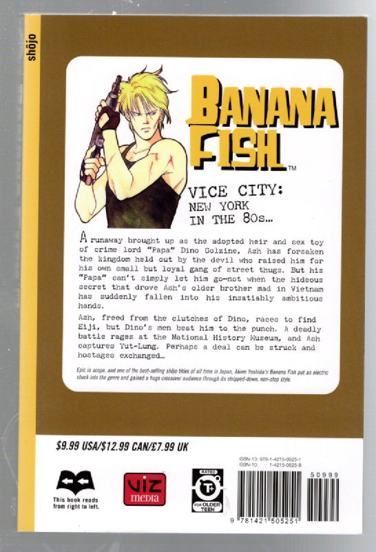 Banana Fish Vol. 15 Action Manga new Books