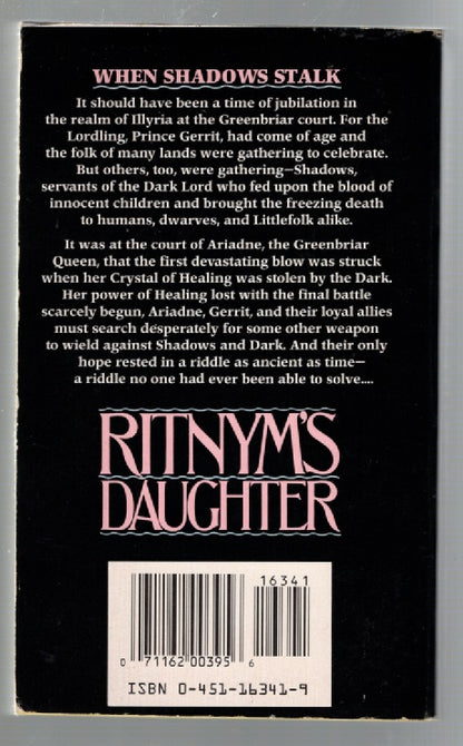 Ritnym's Daughter fantasy Books