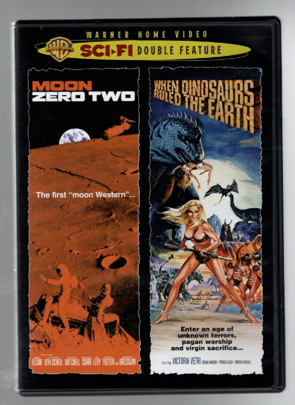 Moon Zero Two / When Dinosaurs Ruled The Earth Classic Science Fiction science fiction Vintage dvd