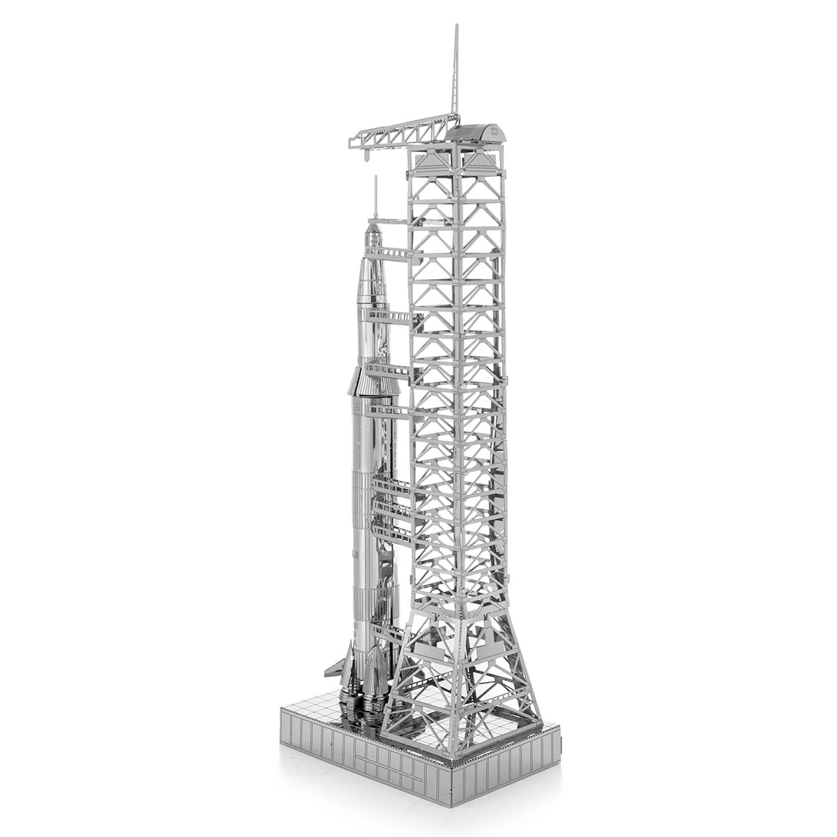 Apollo Saturn V wth Gantry 3D Model Kit - Metal Earth gift puzzle puzzle