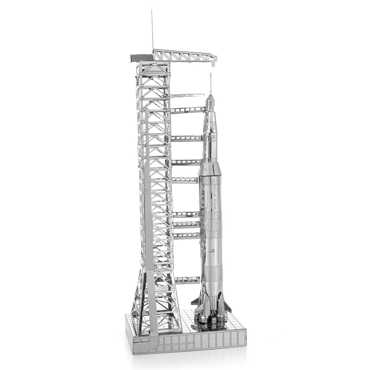 Apollo Saturn V wth Gantry 3D Model Kit - Metal Earth gift puzzle puzzle