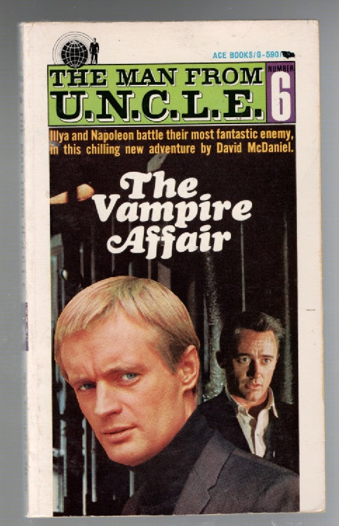 The Vampire Affair science fiction thriller TV Tie in Vintage Books
