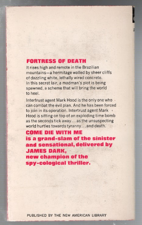 Come Die With Me Action Spy thriller Vintage Books