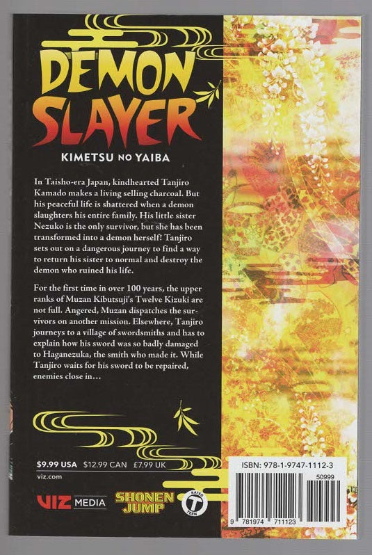 Demon Slayer Vol. 12 fantasy Graphic Novels Manga science fiction Books