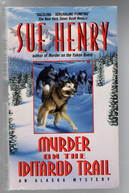 Murder On The Iditarod Trail Cozy Mystery Crime Fiction mystery Books