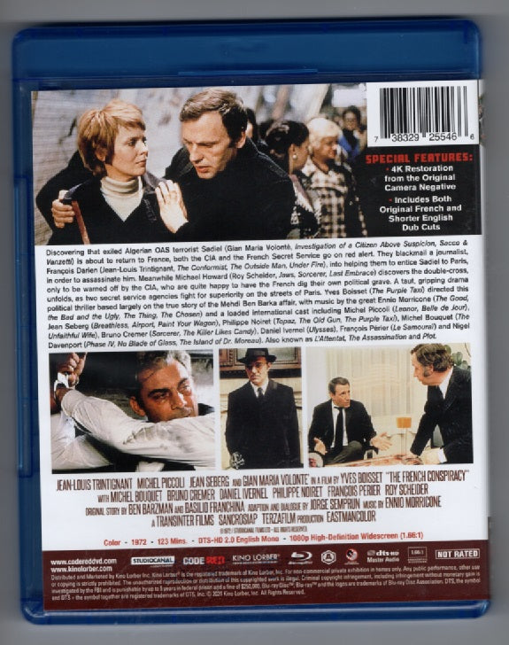 The French Conspiracy Action Blu-Ray Movies thriller Movie