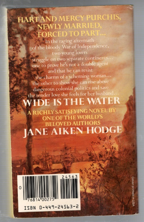 Wide Is The Water Gothic historical fiction Romance Vintage Books