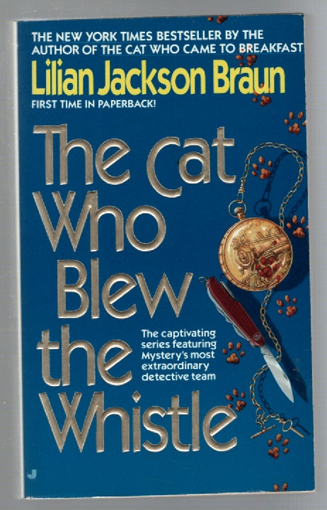 The Cat Who Blew The Whistle Cozy Mystery Crime Fiction mystery Books