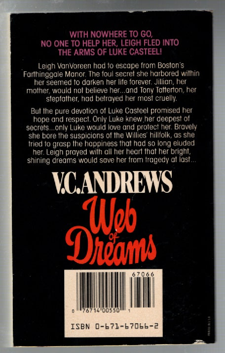 Web Of Dreams horror Young Adult Books
