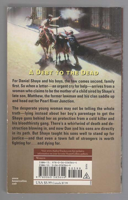 The Sons Of Daniel Shaye Action Western Books