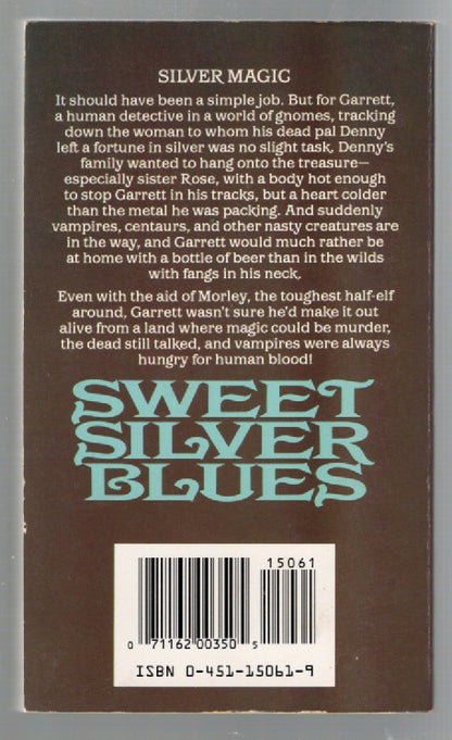 Sweet Silver Blues fantasy Books
