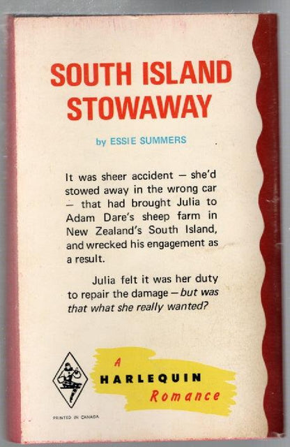 South Island Stowaway Romance Vintage Books