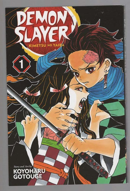 Demon Slayer Vol. 1 fantasy Graphic Novels Manga science fiction Books