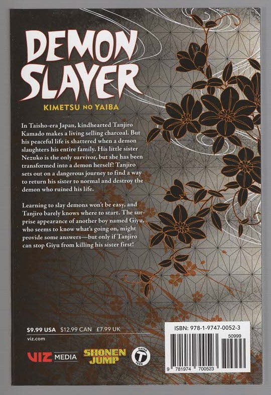 Demon Slayer Vol. 1 fantasy Graphic Novels Manga science fiction Books