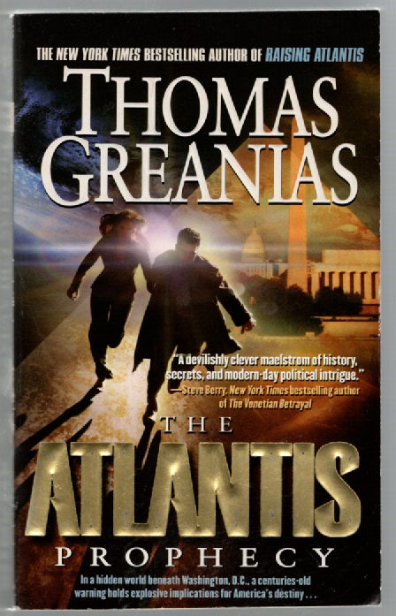 The Atlantis Prophecy Conspiracy paperback science fiction thrilller Books