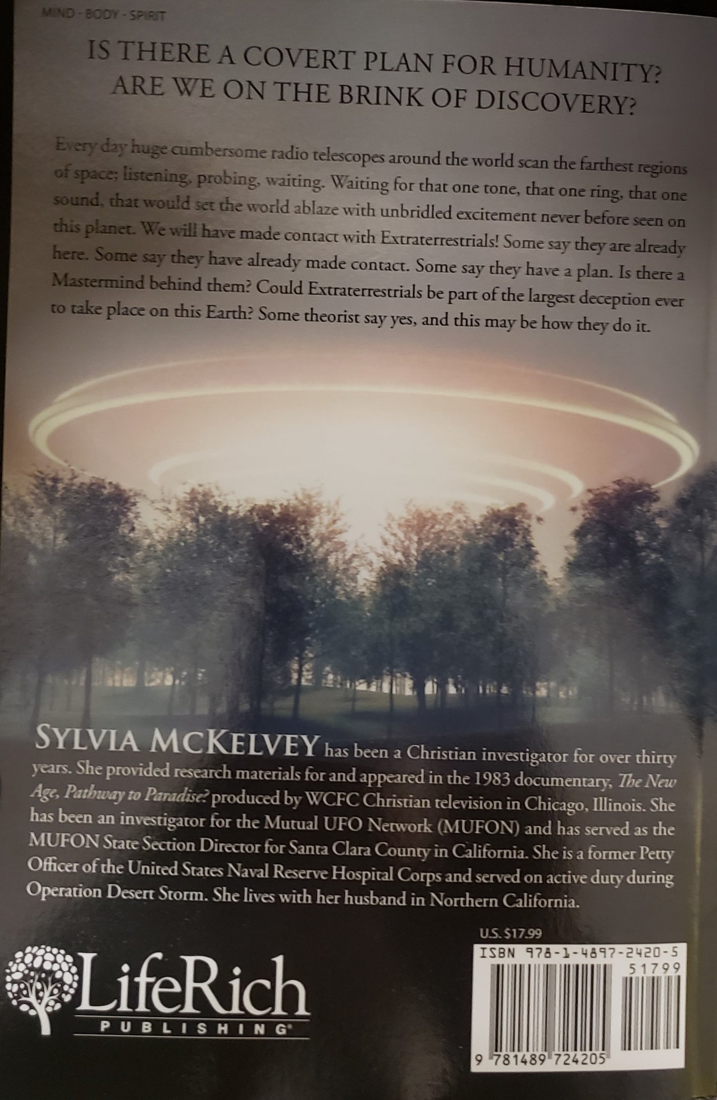 Storm on the Horizon Nonfiction spiritual UFO book